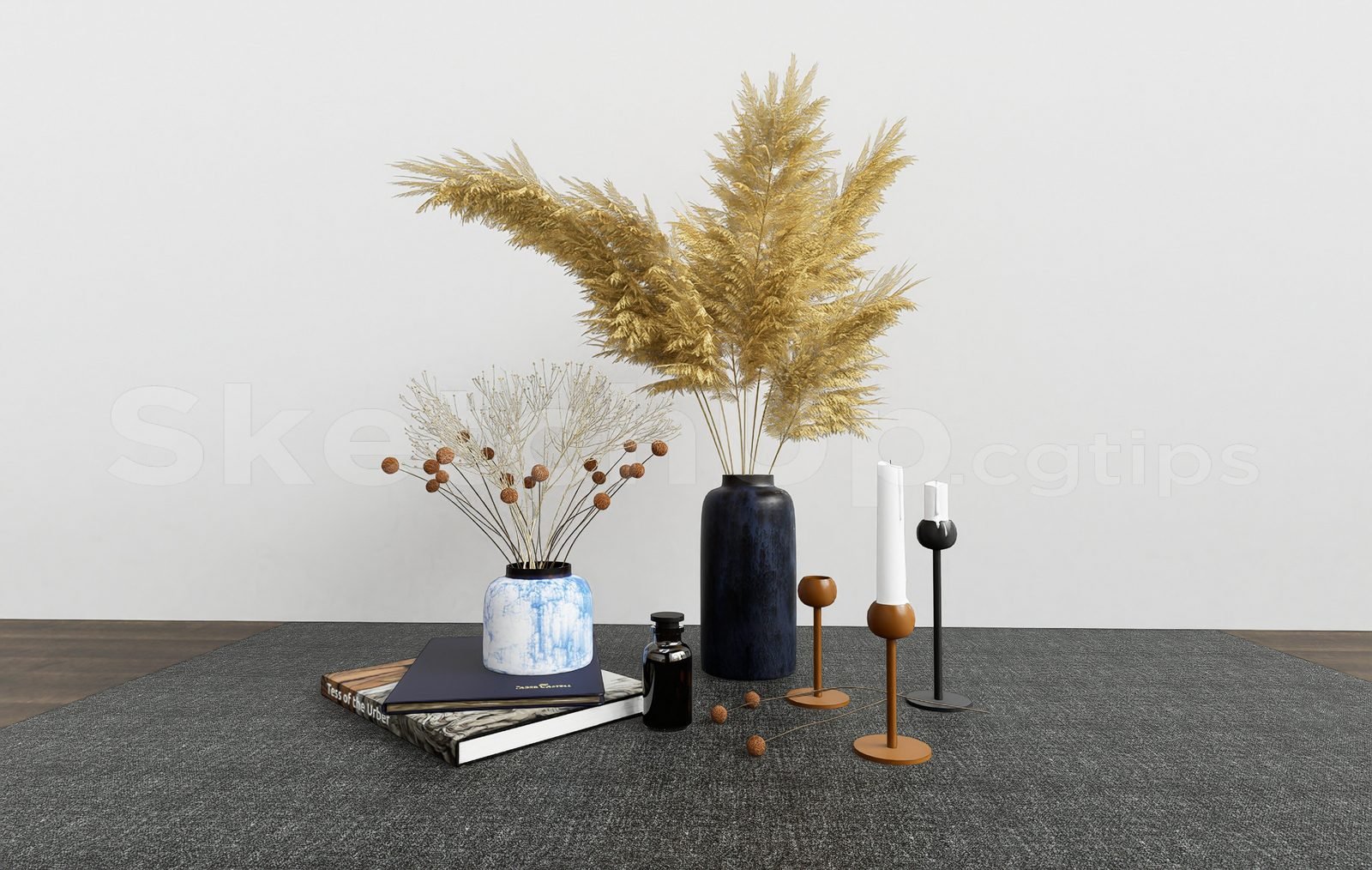 16715. تنزيل نموذج مجموعة زخرفية مجانية (2)