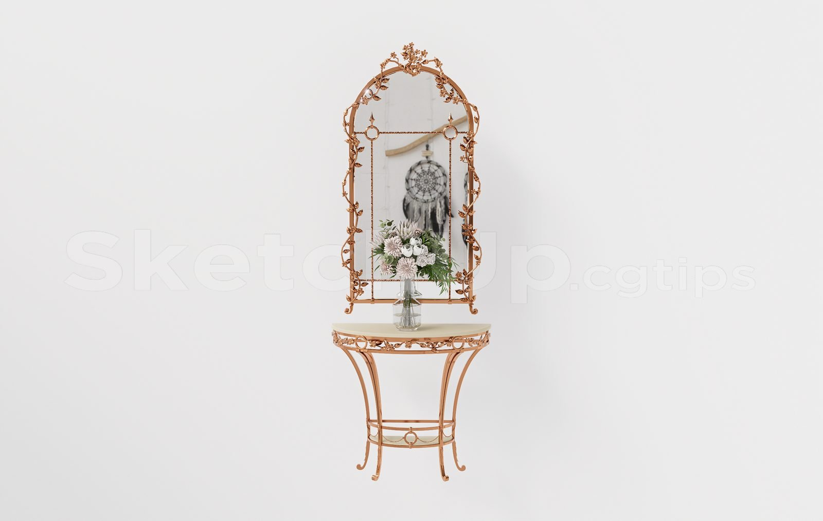 16794. تنزيل نموذج مرآة Sketchup Free (1)