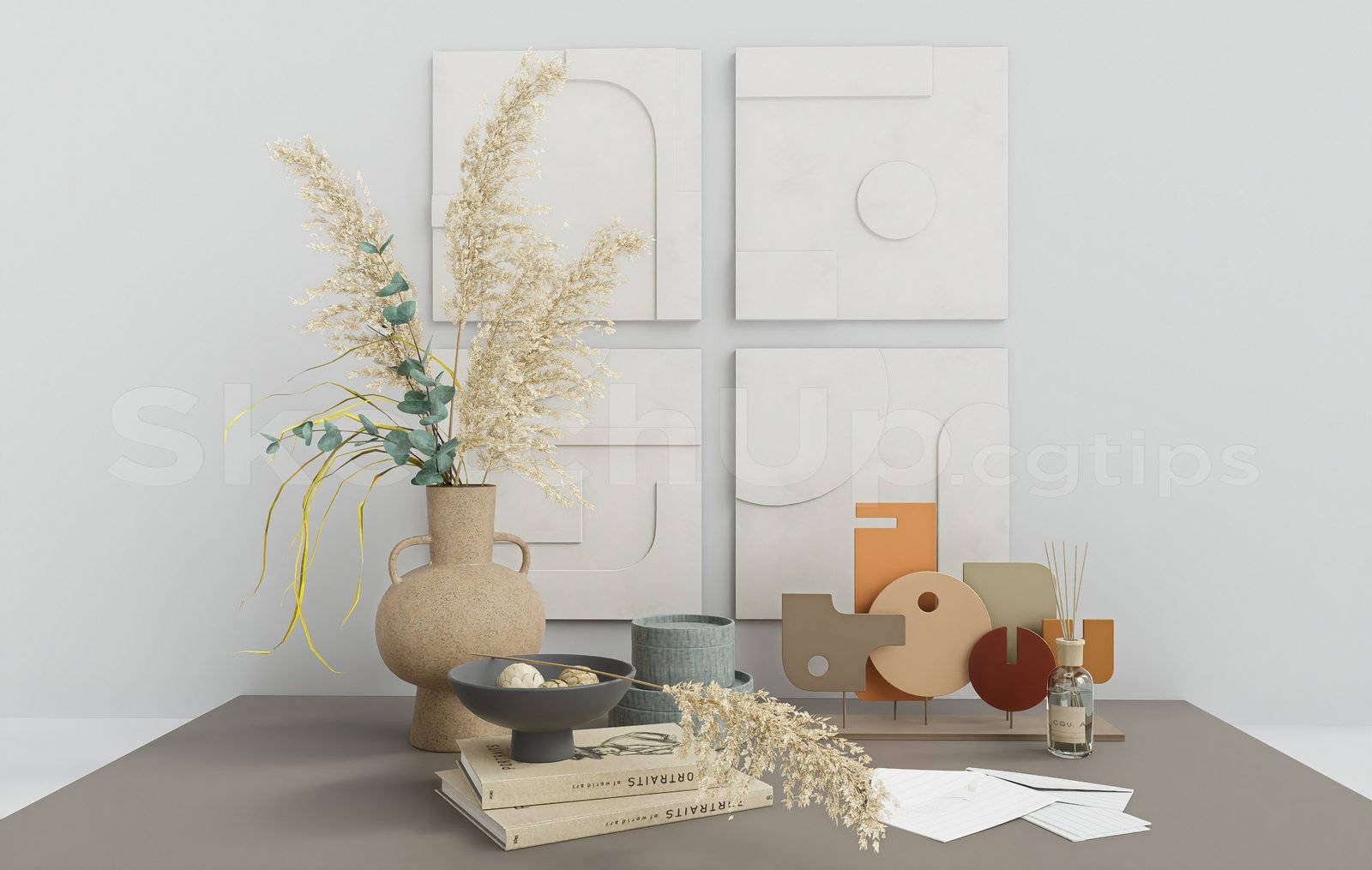 16801. تنزيل نموذج مجموعة زخرفية مجانية (1)