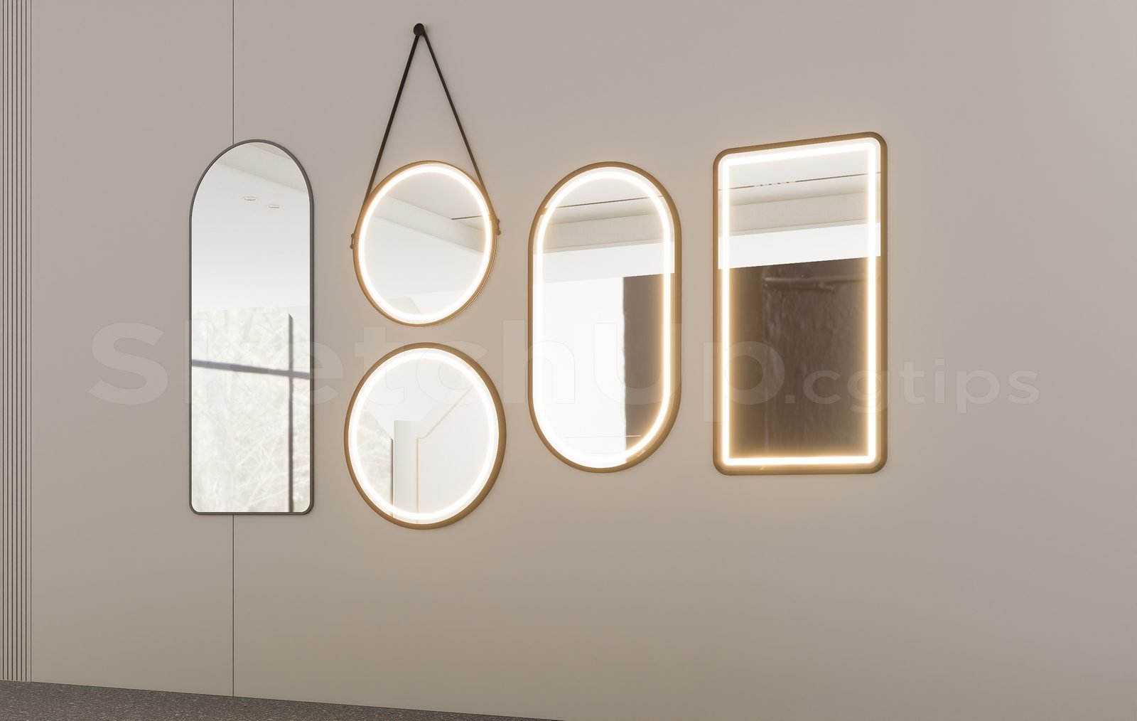 16866. تنزيل نموذج مرآة رسم مجاني (1)