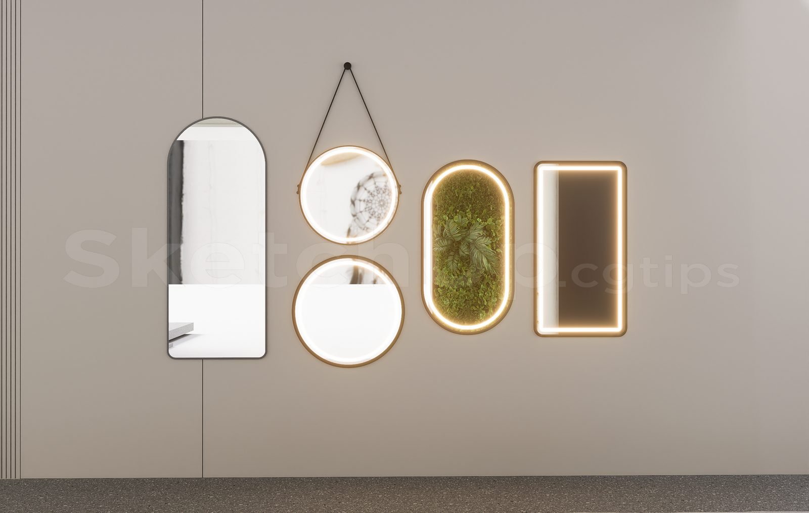 16866. تنزيل نموذج مرآة رسم مجاني (2)