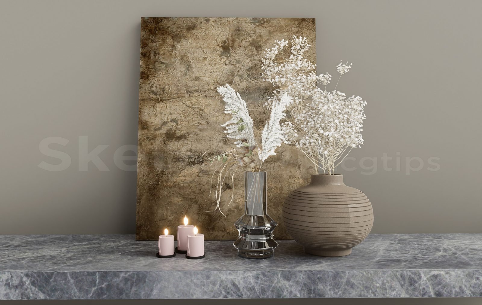 16876. تنزيل نموذج مجموعة زخرفية مجانية (1)