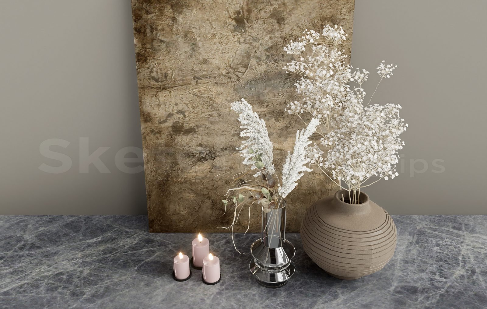 16876. تنزيل نموذج مجموعة زخرفية مجانية (2)