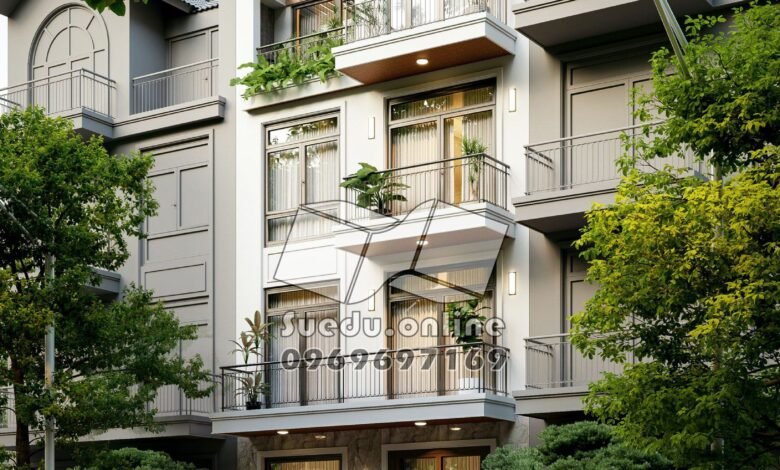 16908. Free Sketchup House Exterior Model Download By Phan Thuc (1)