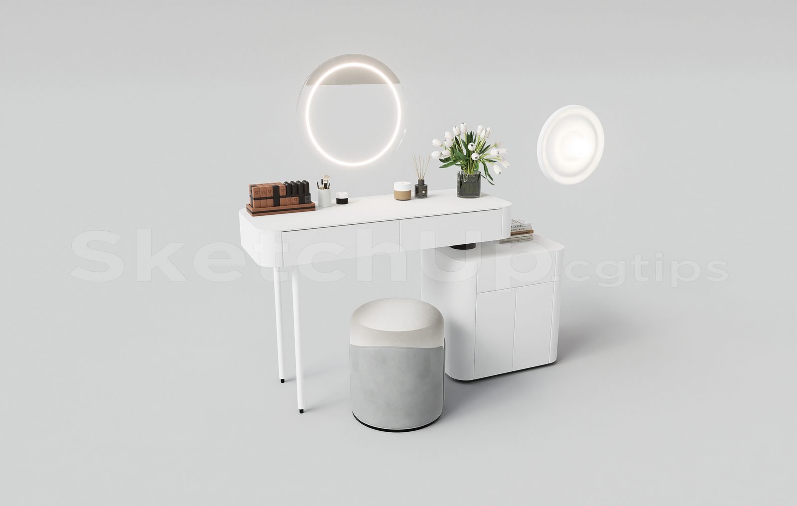 17056. تنزيل نموذج جدول مكياج الرسم المجاني (1)