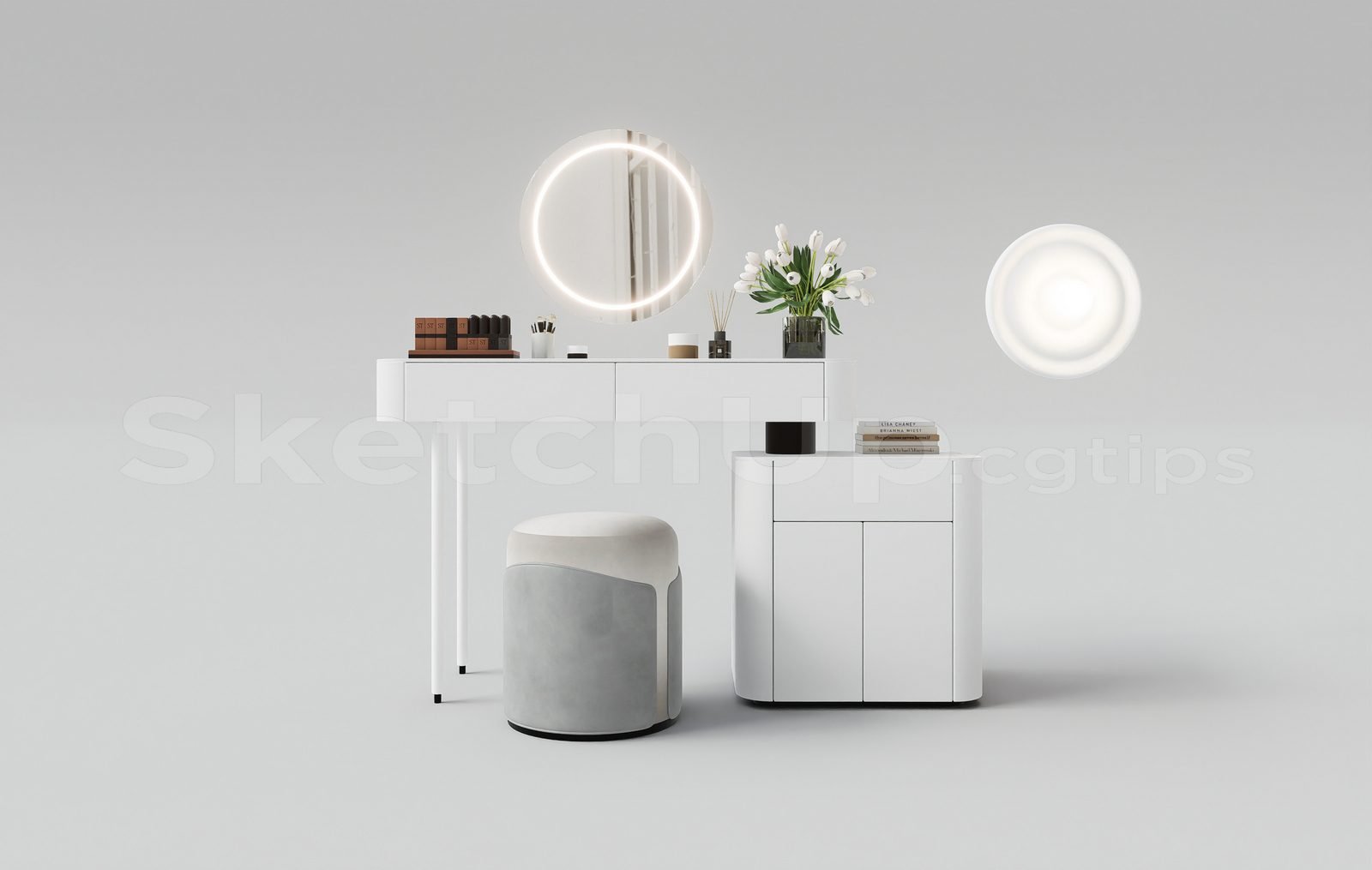 17056. تنزيل نموذج جدول مكياج الرسم المجاني (2)