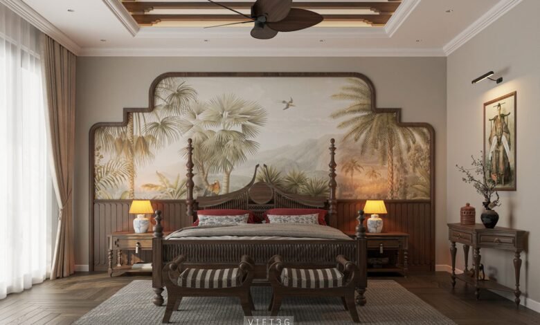 20582. Free Sketchup Bedroom Interior Model Download By Dinh Dong (1)