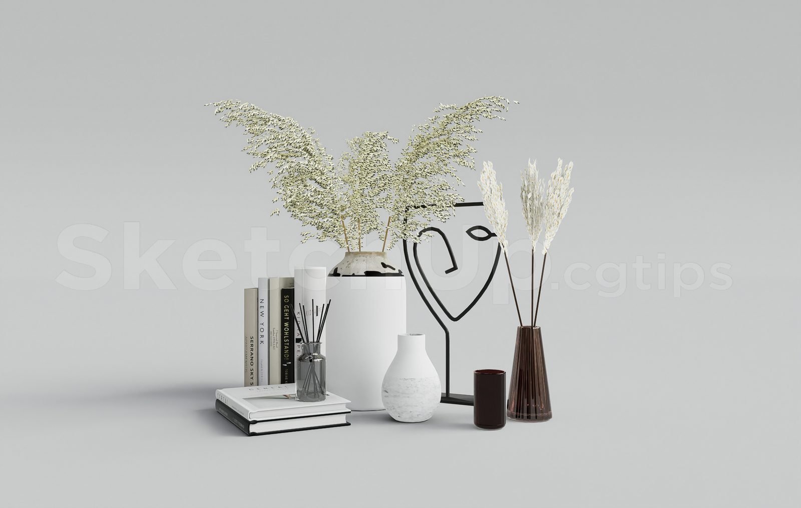 17206. تنزيل نموذج مجموعة زخرفية مجانية (1)