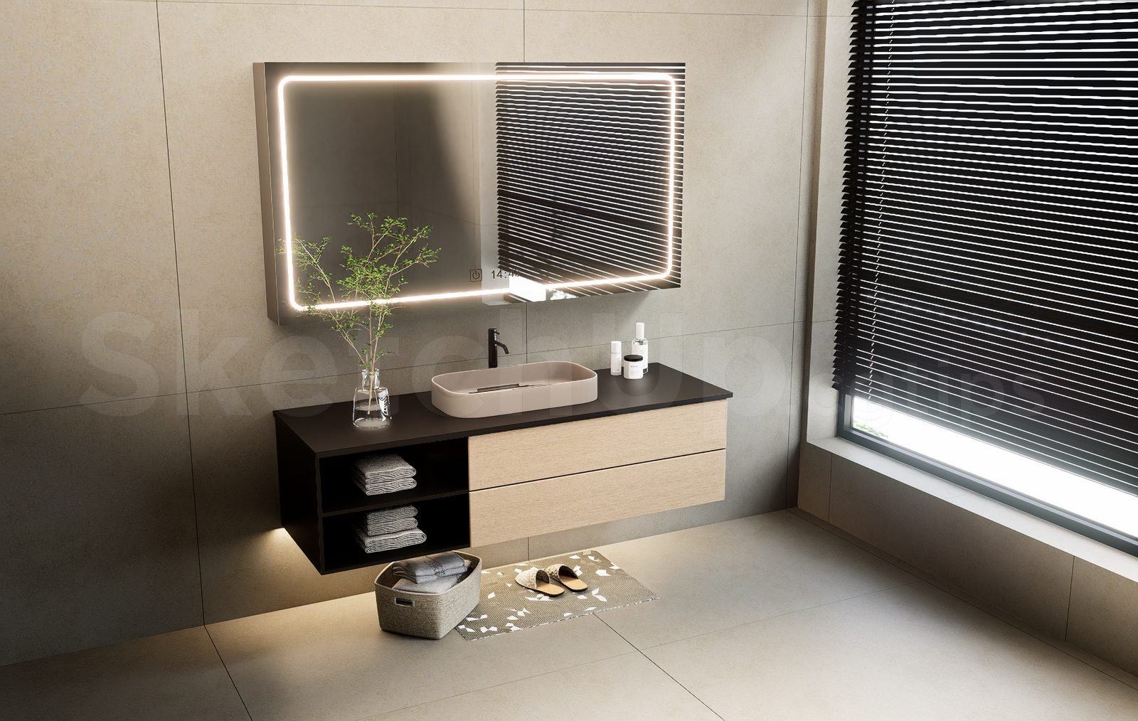 17218. Sketchup Lavabo Model Download (2)