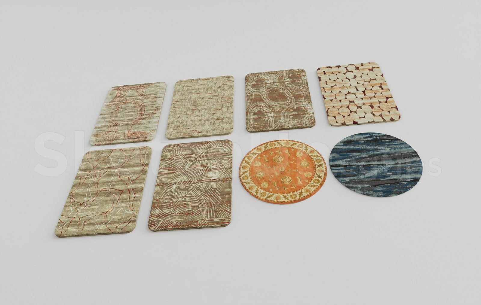 17247. تنزيل نموذج سجاد Sketchup Free (2)