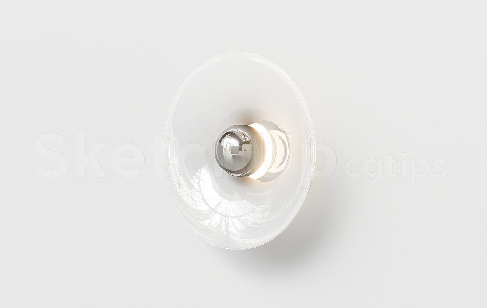 17248. تنزيل نموذج Sketchup Wall Light Model (2)