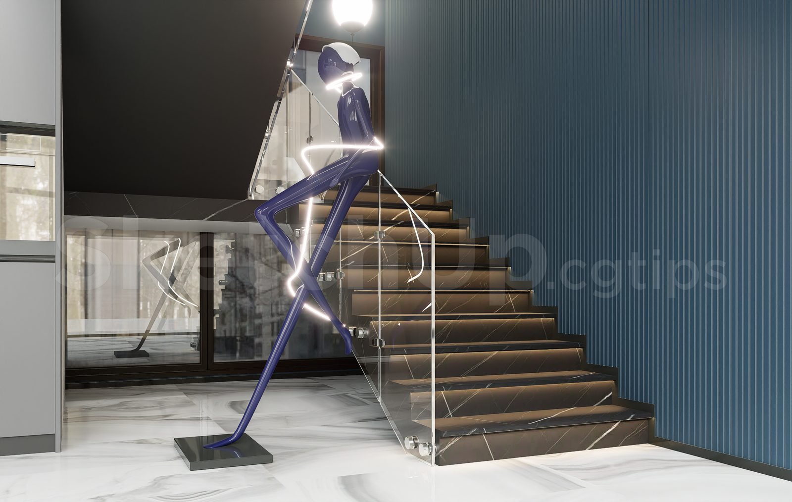 17262. تنزيل نموذج الدرج المجاني Sketchup (1)