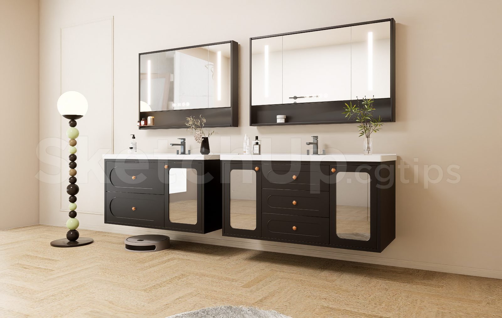 17270. تنزيل نموذج Sketchup Lavabo (2)