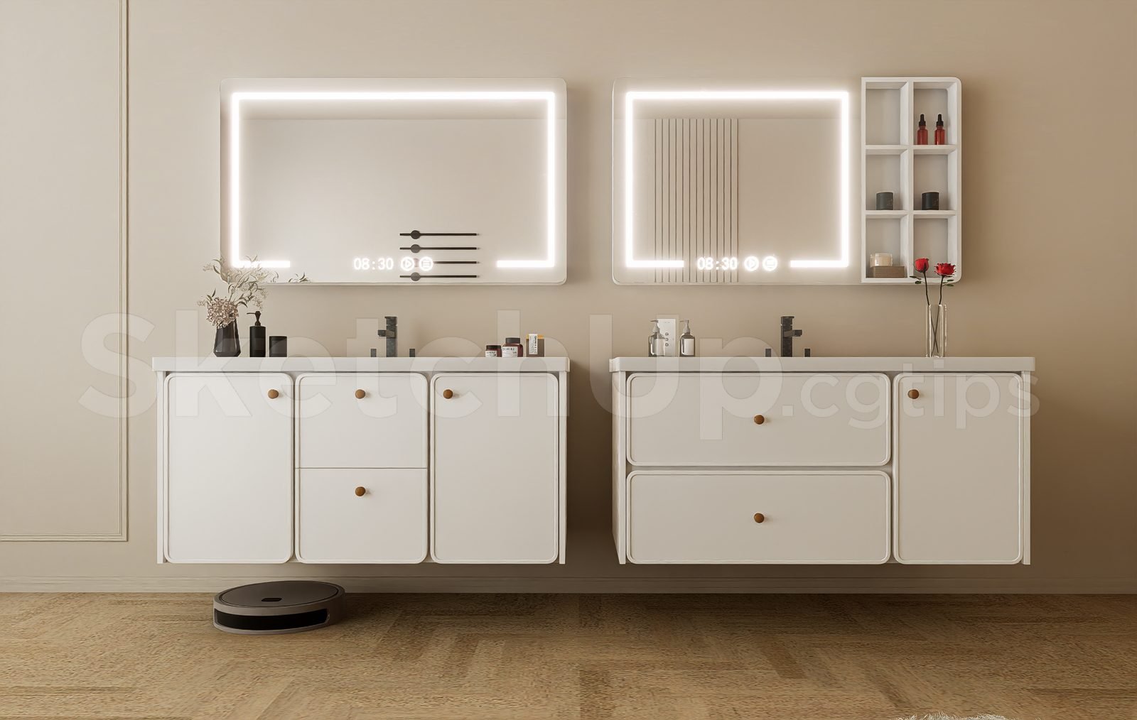 17296. تنزيل نموذج Sketchup Lavabo (1)