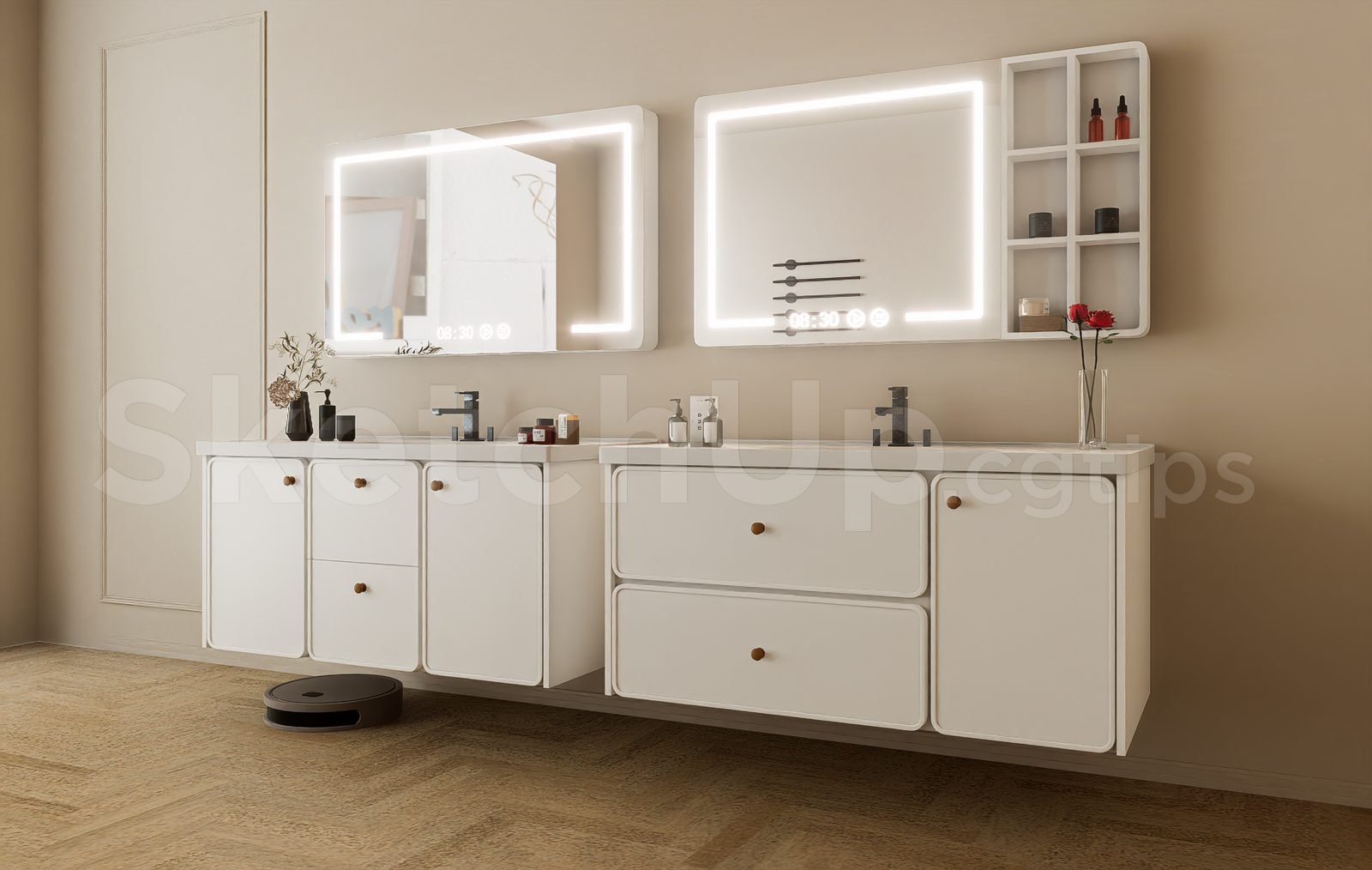 17296. تنزيل نموذج Sketchup Lavabo (2)