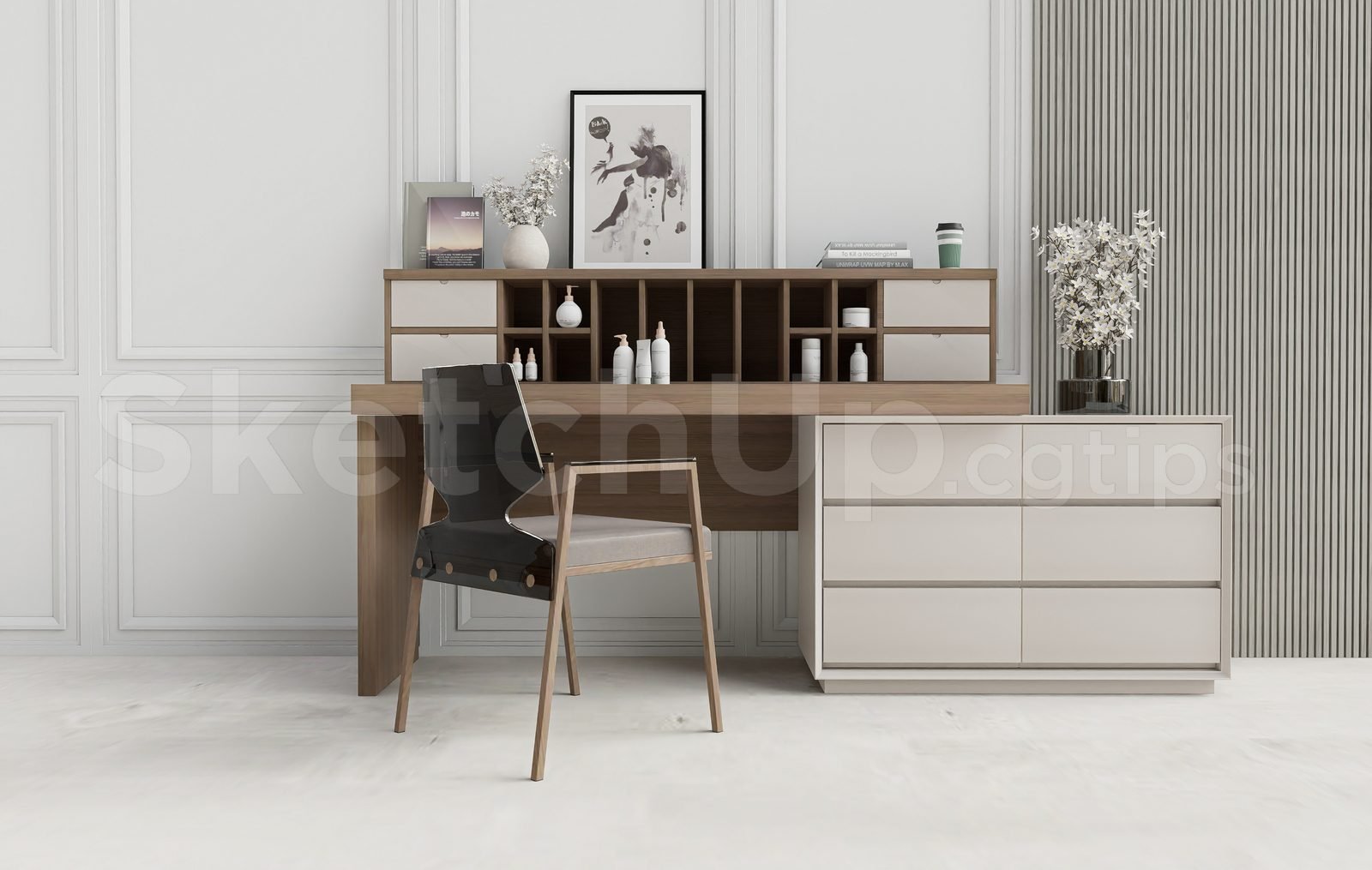 17301. تنزيل طاولة مكياج رسم مرسم مجاني (1)