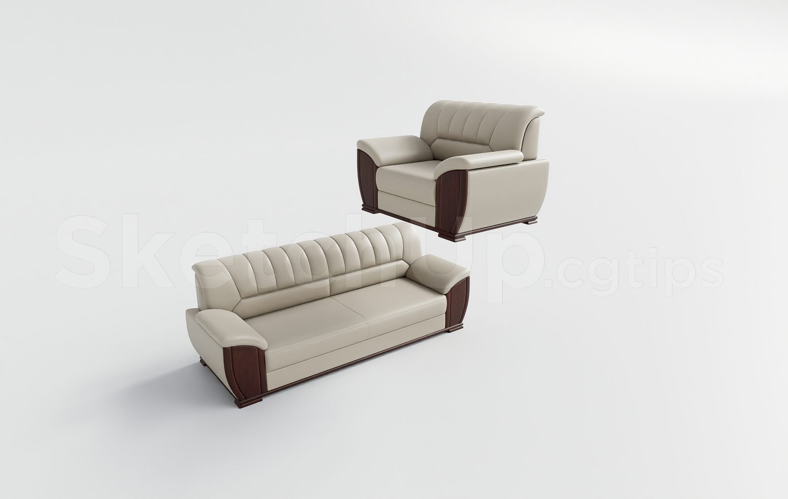 17403. تنزيل طراز Sketchup Office Office (2)