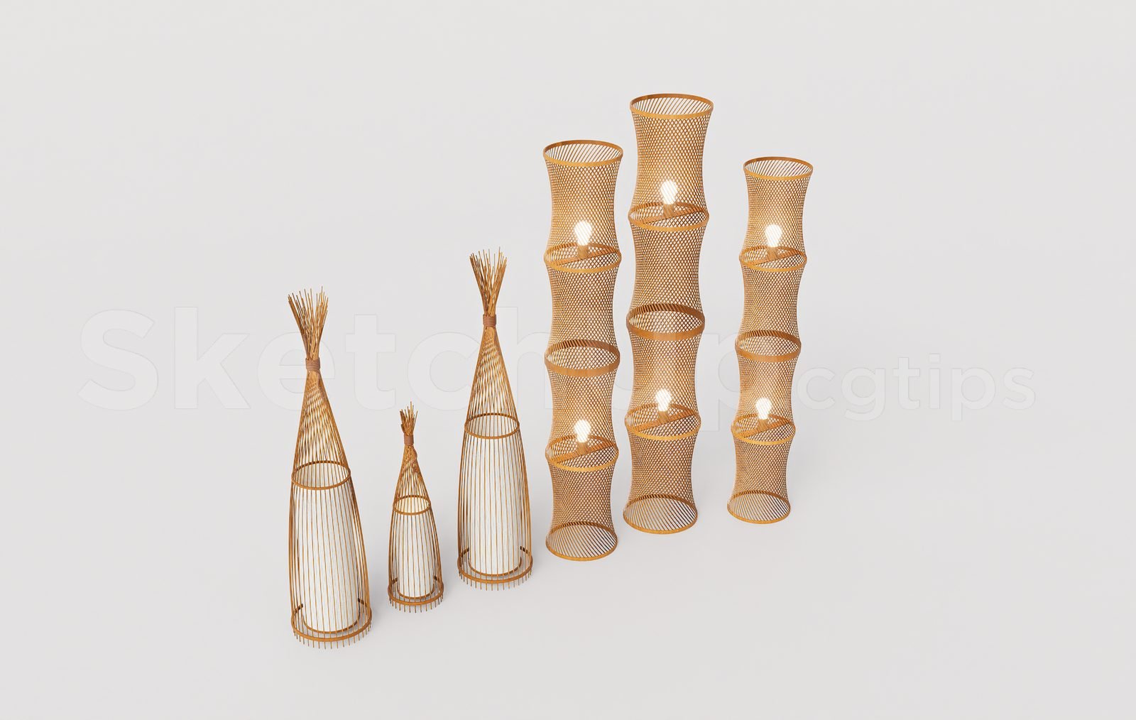 17509. تنزيل طراز مصباح الرسم المجاني (1)