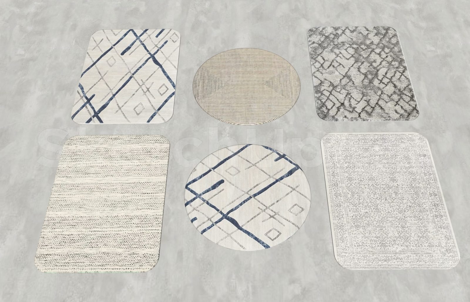 17516. تنزيل نموذج سجاد Sketchup Free (1)