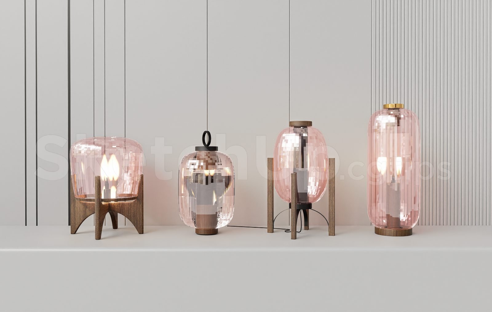 17540. تنزيل نموذج مصباح طاولة الرسم المجاني (2)