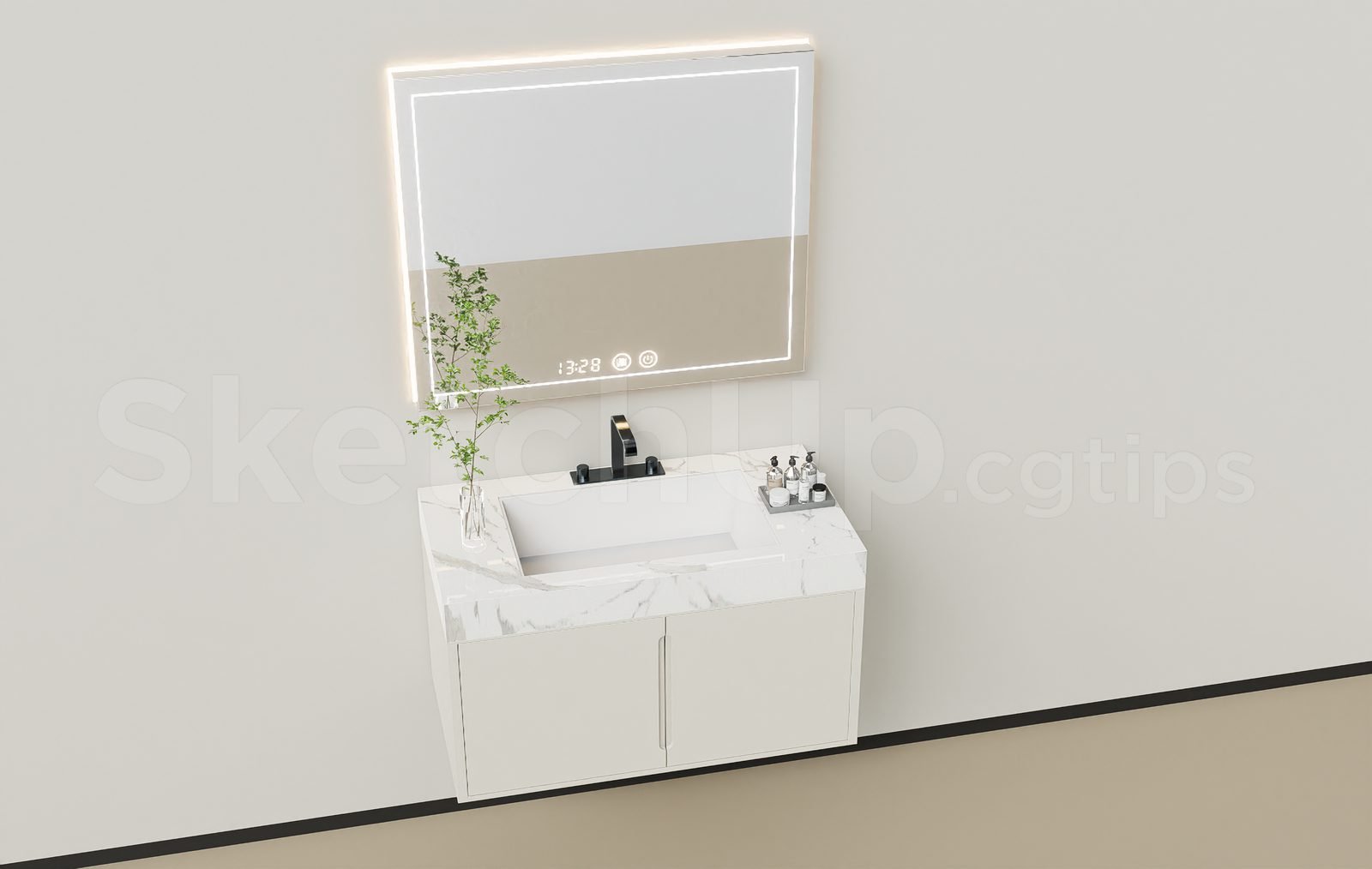 17578. تنزيل نموذج Sketchup Lavabo (1)