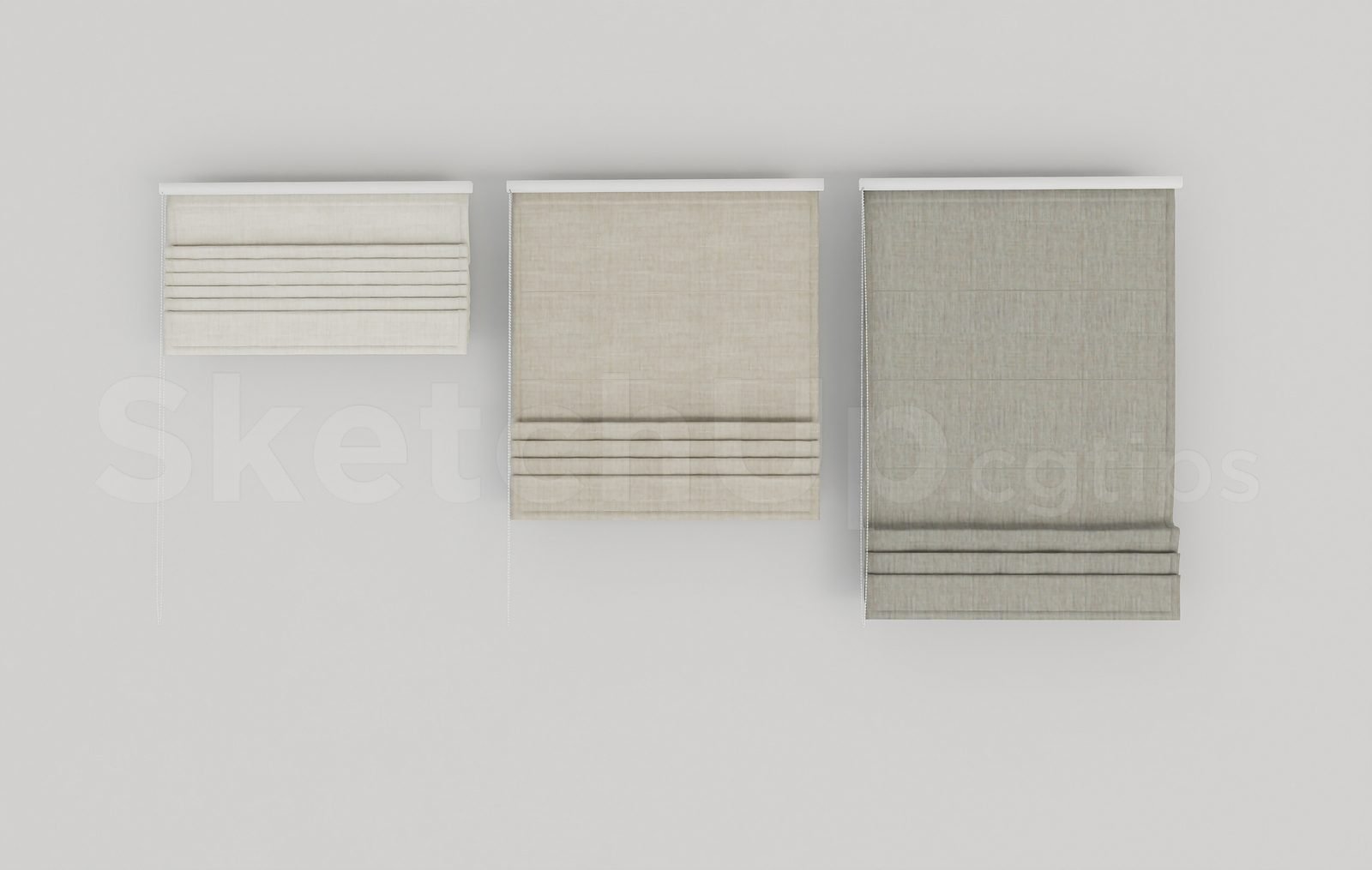 17625. تنزيل نموذج Sketchup Curtain Model (2)