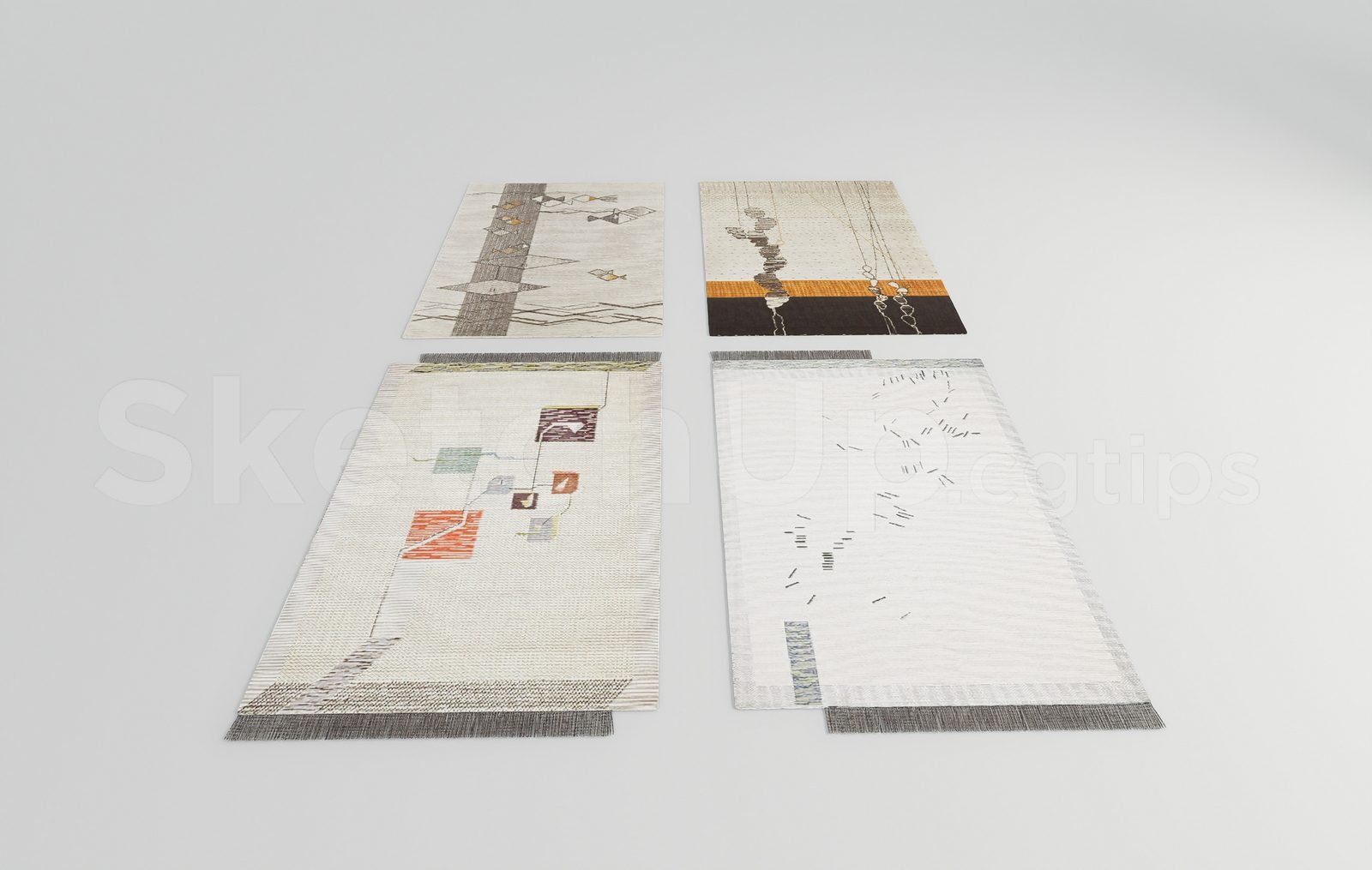 17692. تنزيل نموذج سجاد Sketchup Free (1)