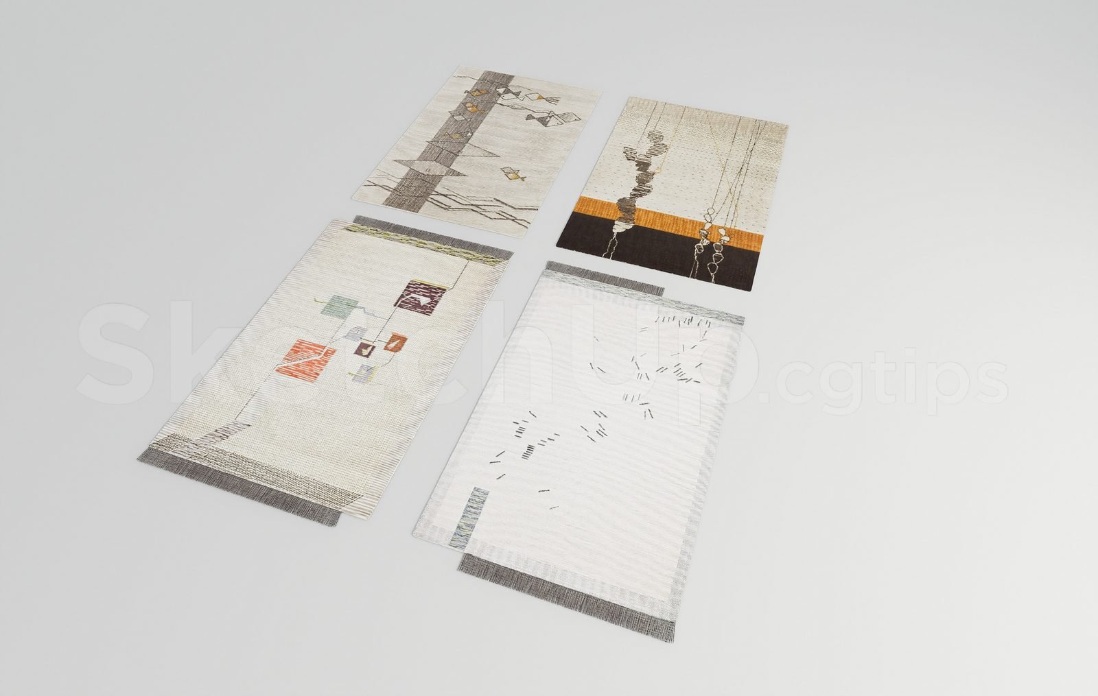 17692. تنزيل نموذج سجاد Sketchup Free (2)