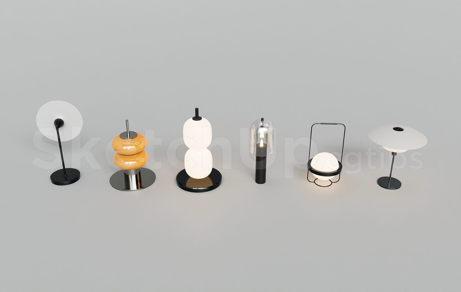 17699. تنزيل نموذج مصباح طاولة الرسم المجاني (1)