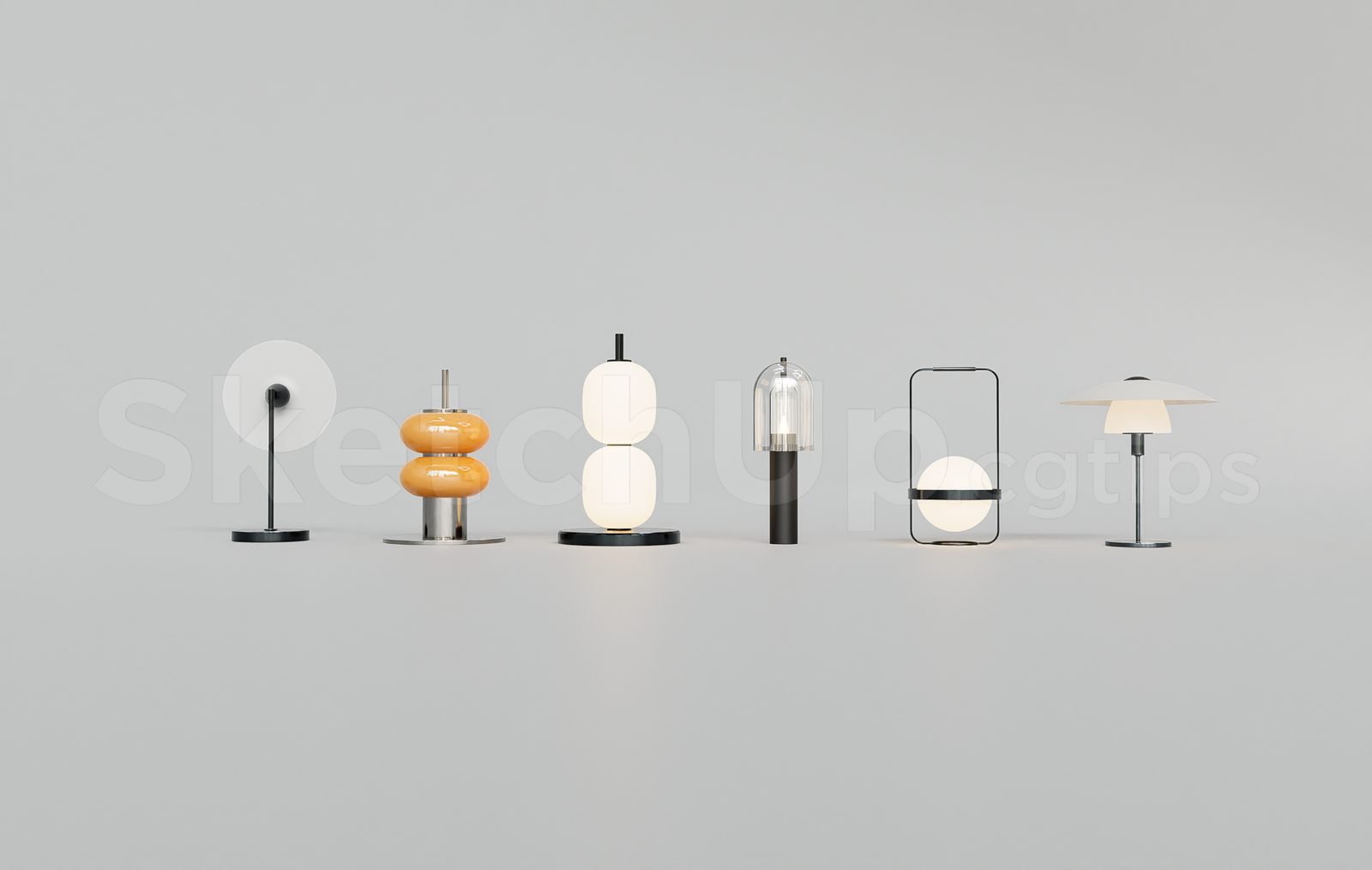 17699. تنزيل نموذج مصباح طاولة الرسم المجاني (2)