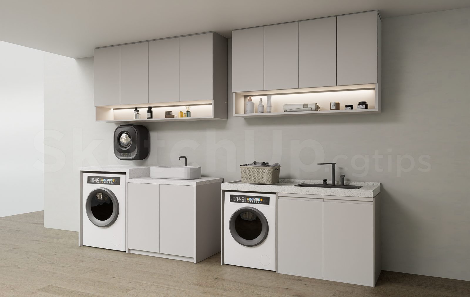 17740. تحميل مجاني نموذج رسم غرفة الغسيل الحديثة (1)