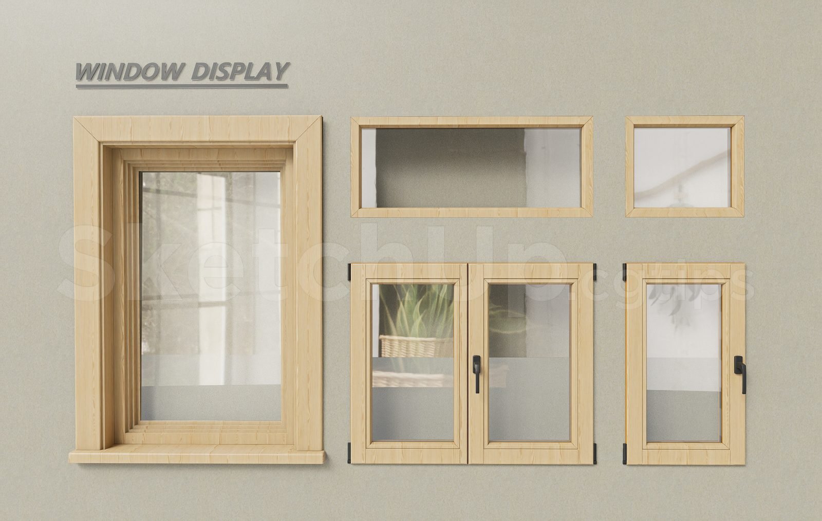 18022. تنزيل نماذج Sketchup Windows المجانية (2)