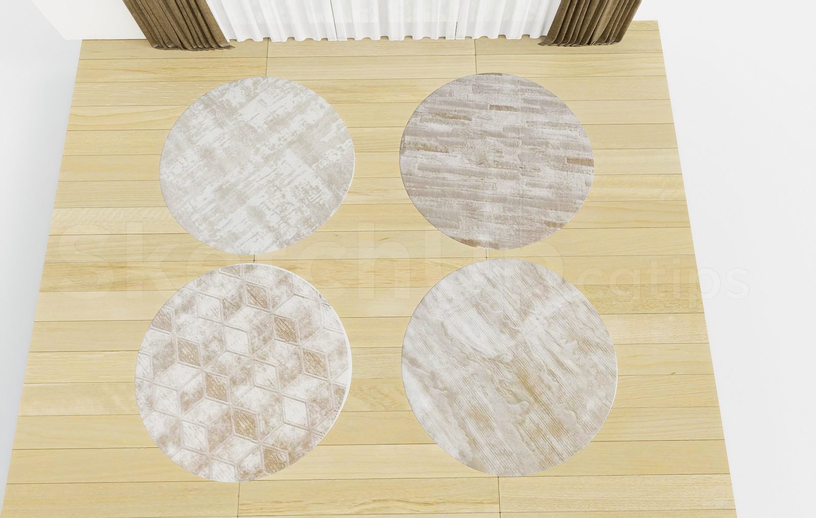 18034. رسم نموذج عالي الجودة من طراز السجاد (2)