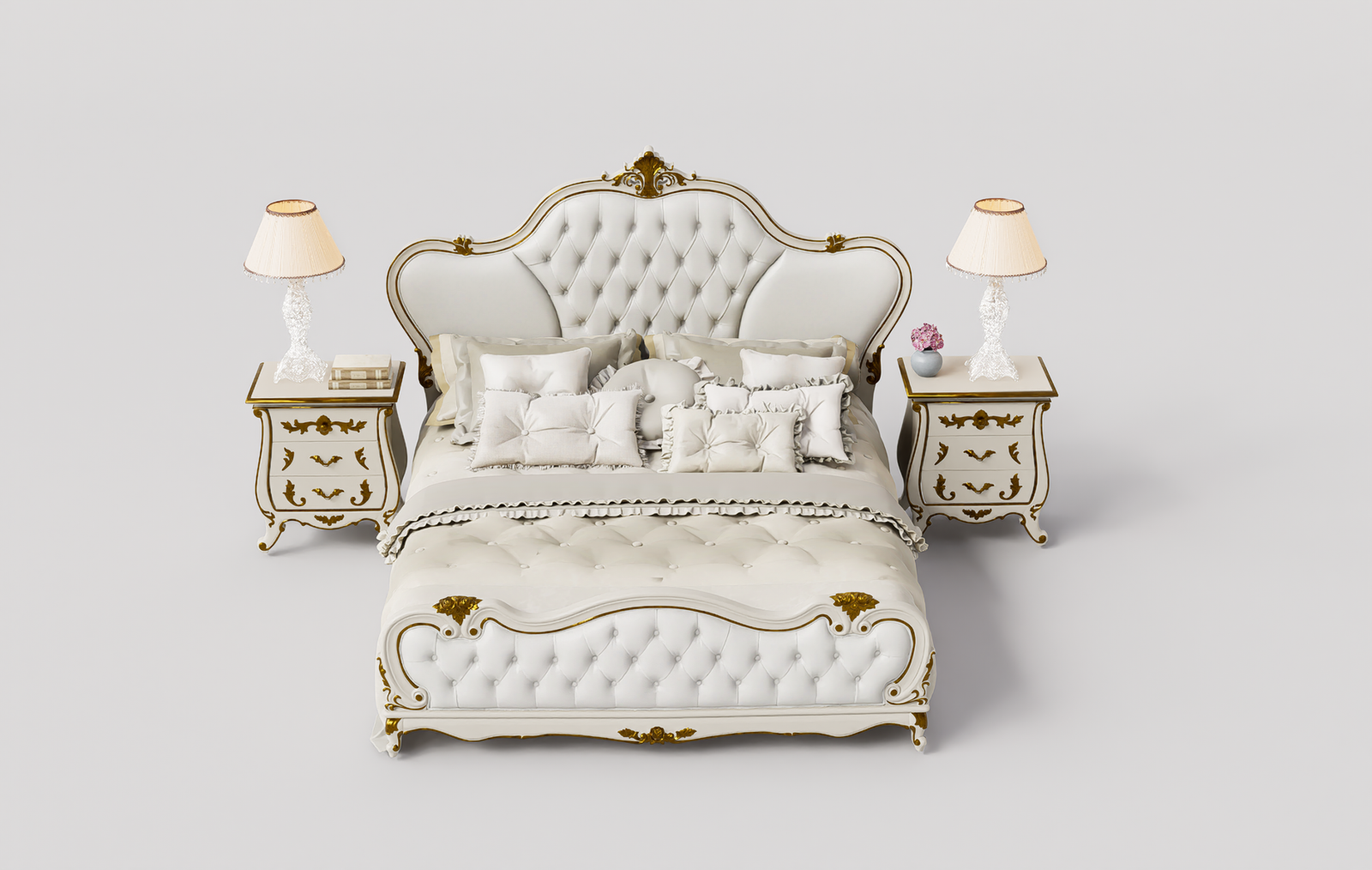 18045. قم بتنزيل نموذج السرير المجاني لرسومات Sketchup (1)