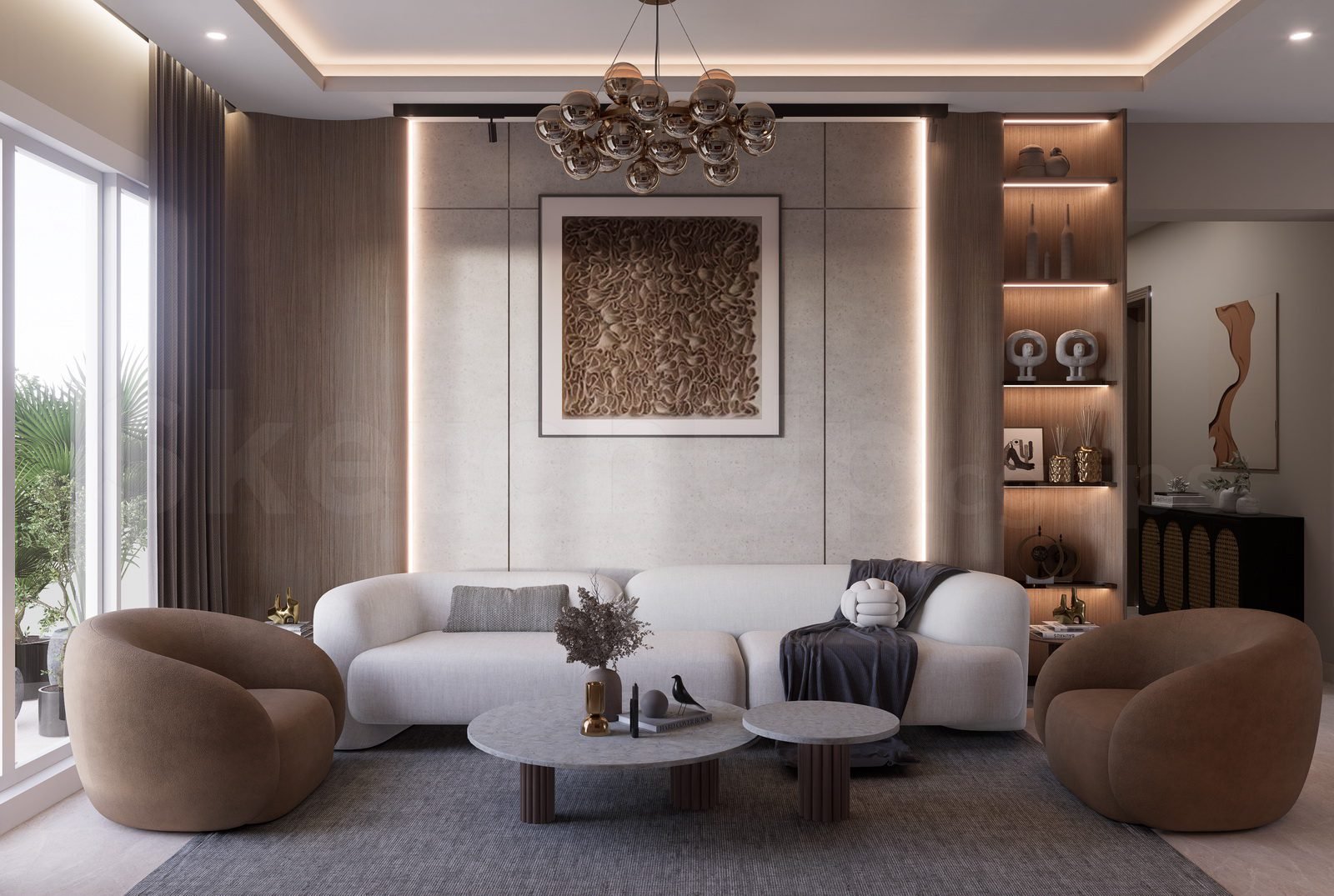 20632. Sketchup Free Living Room Model Download by Siddharth Kadwa (1)