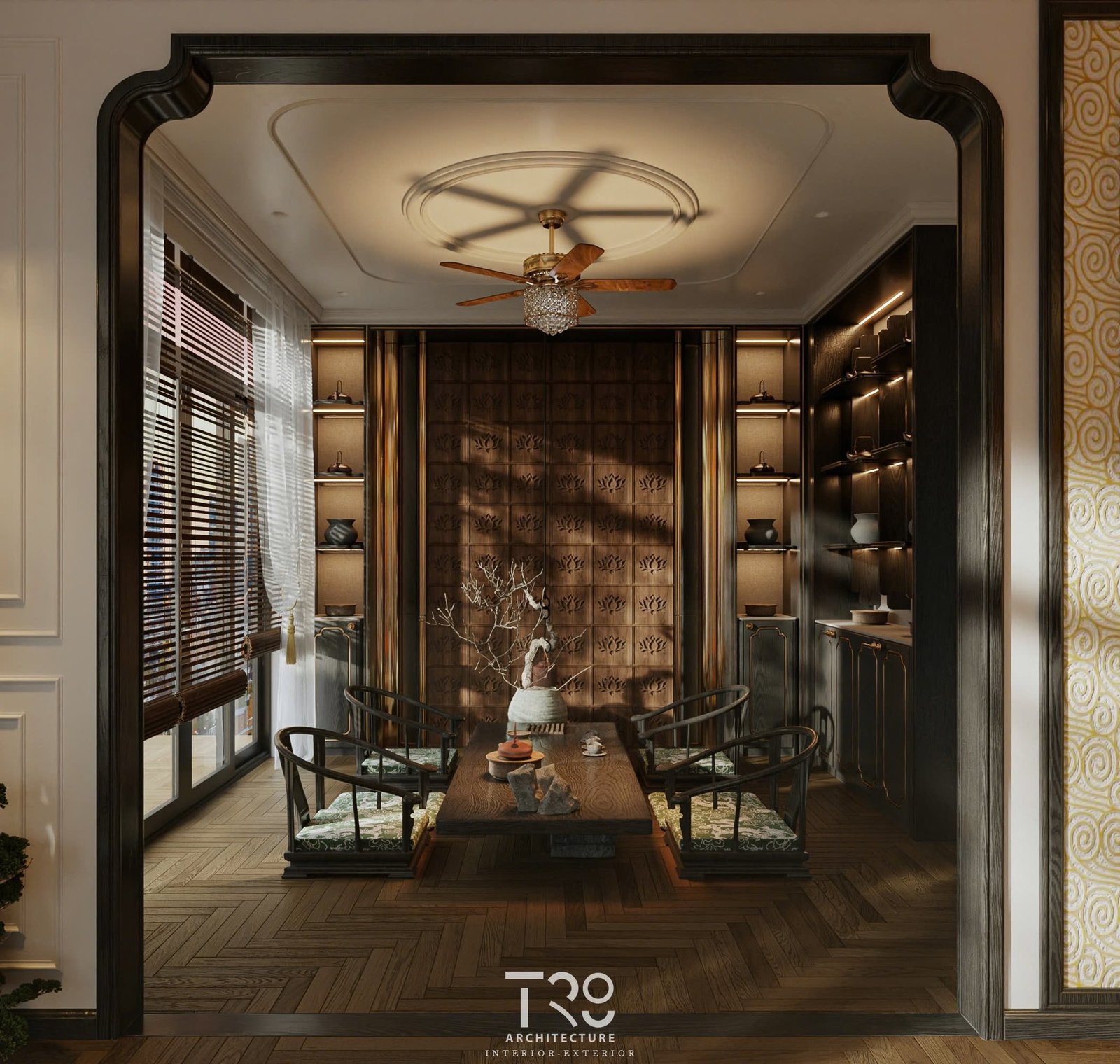 18094. تنزيل النموذج الداخلي لغرفة مذبح Sketchup مجانًا بواسطة Truong Vo (5)