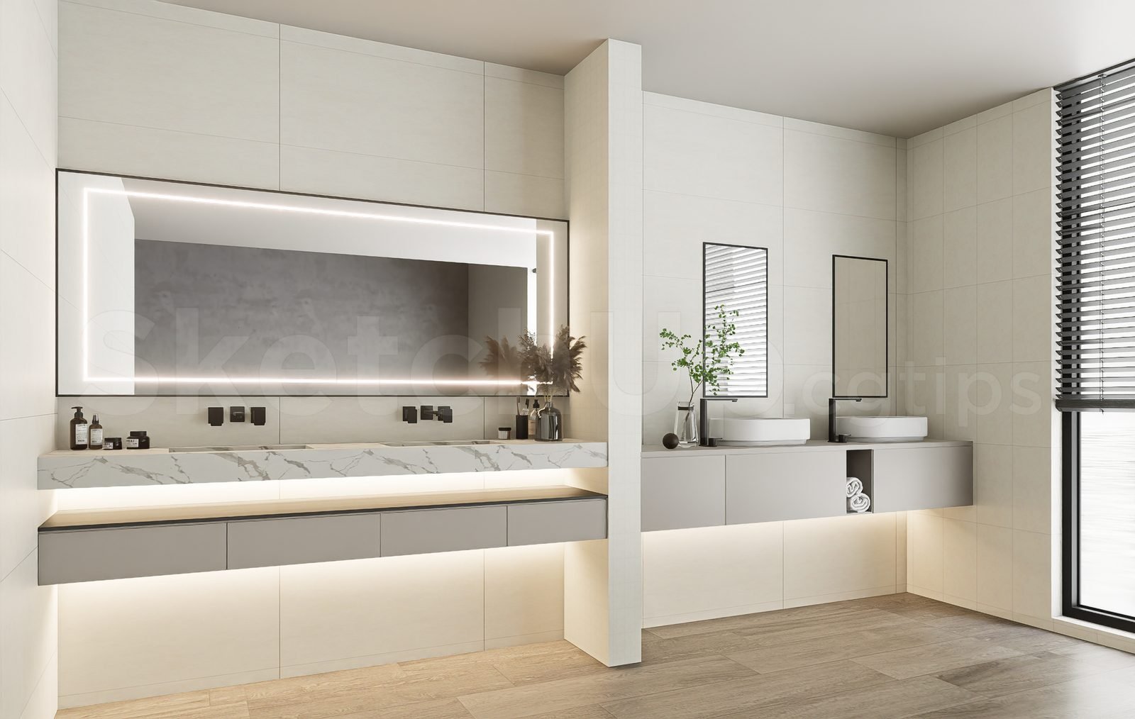 18220. تنزيل نموذج Sketchup Lavabo ثلاثي الأبعاد مجانًا (2)