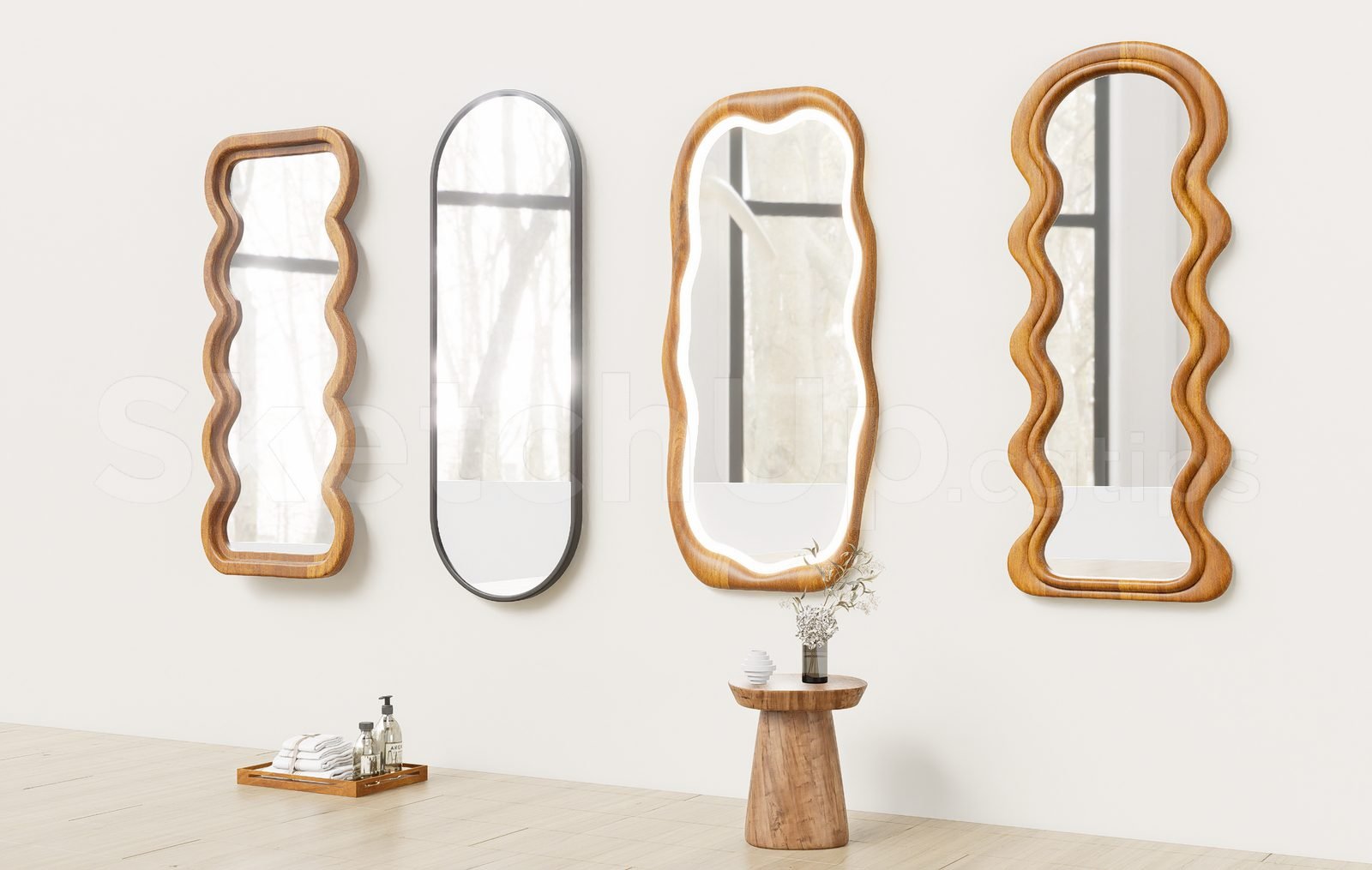 18253. تنزيل نموذج مرآة Sketchup مجانًا (1)