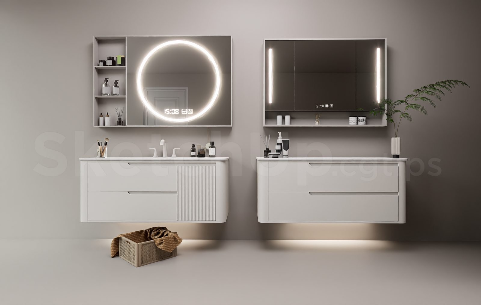 18269. تنزيل نموذج Sketchup Lavabo ثلاثي الأبعاد مجانًا (2)