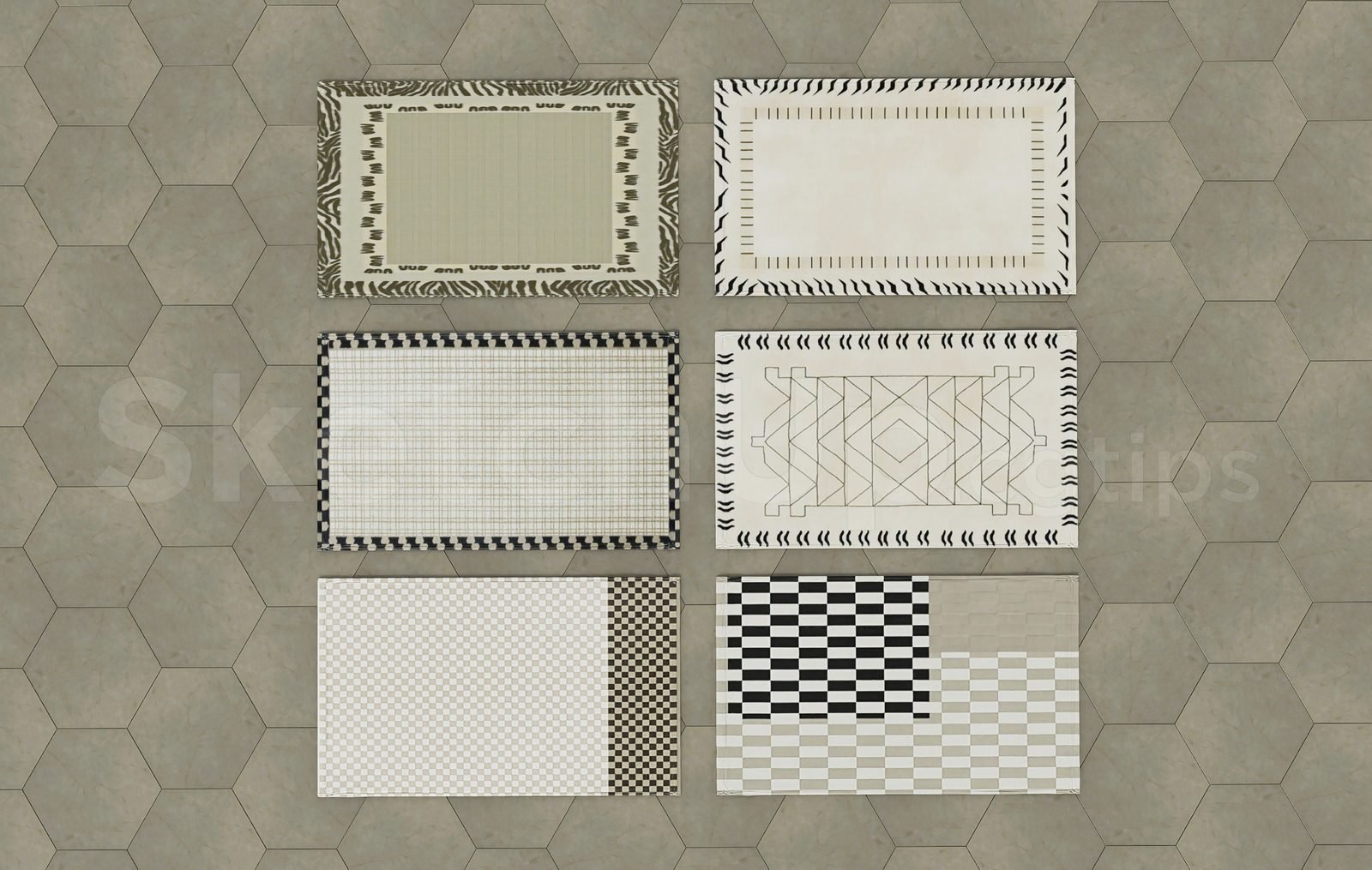 18305. رسم نموذج سجادة مجاني عالي الجودة (1)