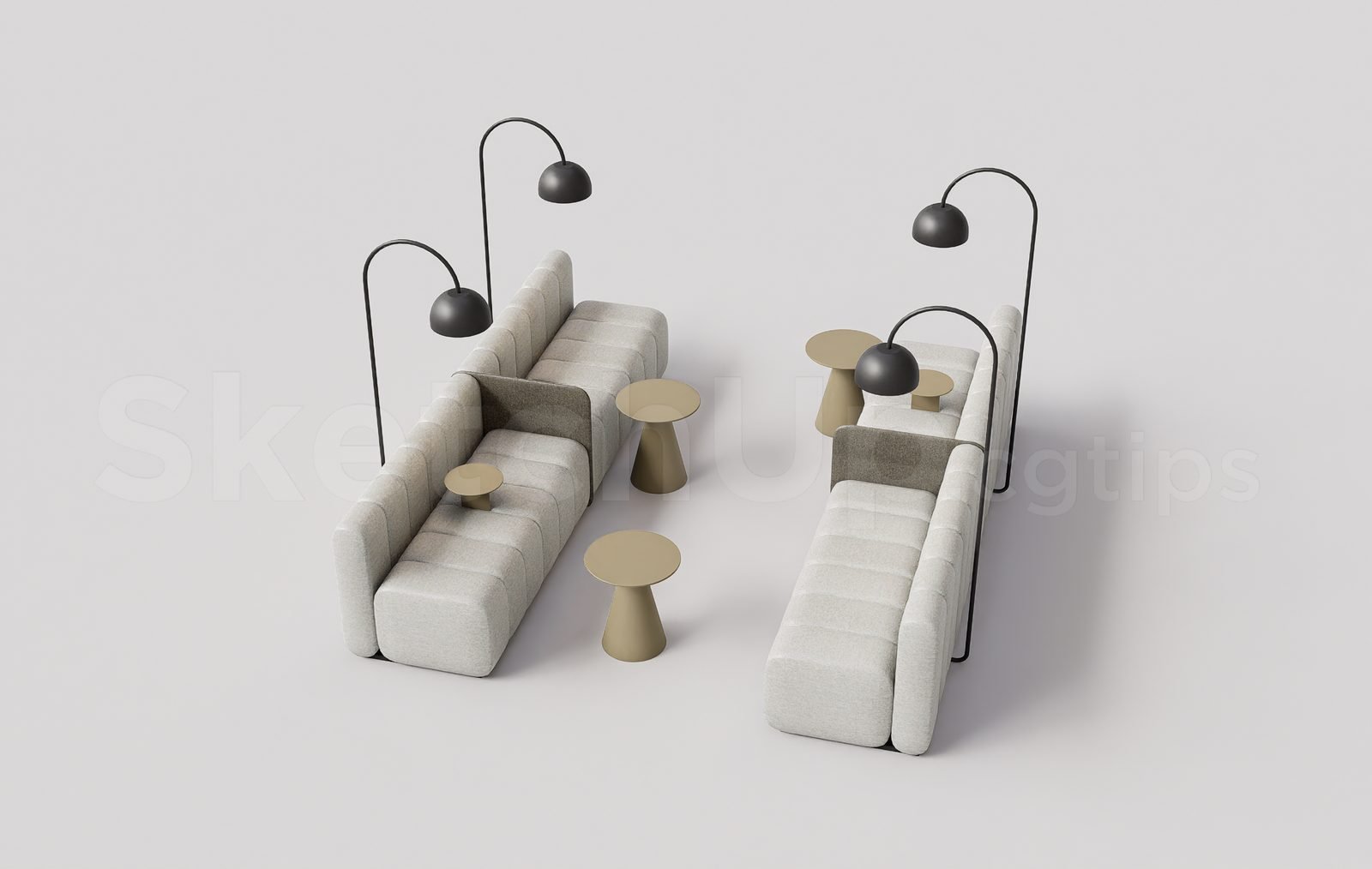 18339. تنزيل نماذج ثلاثية الأبعاد لأثاث المطاعم والمقاهي من Sketchup مجانًا (2)