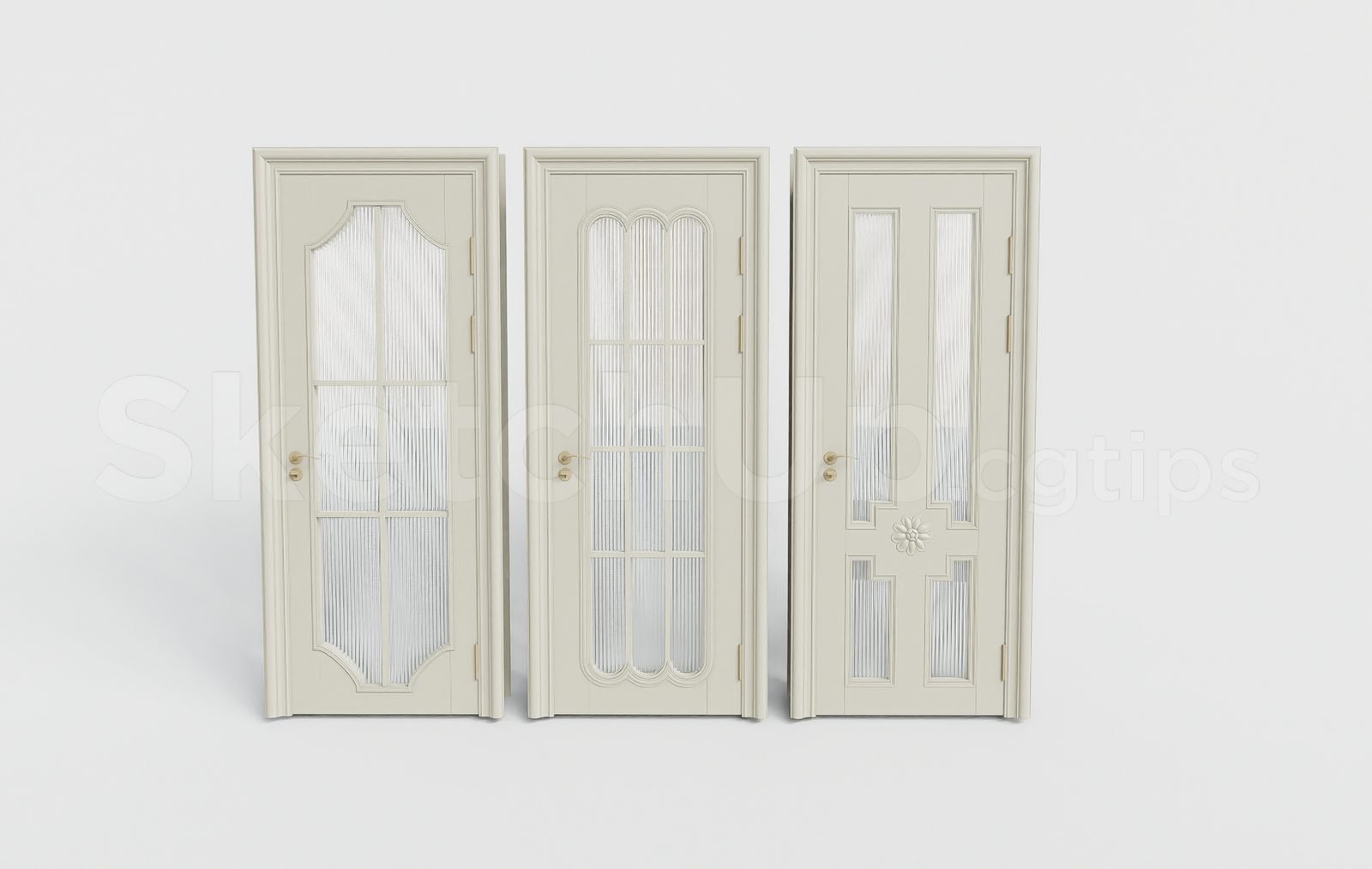 18360. تحميل نموذج Sketchup Door ثلاثي الأبعاد مجانًا (1)