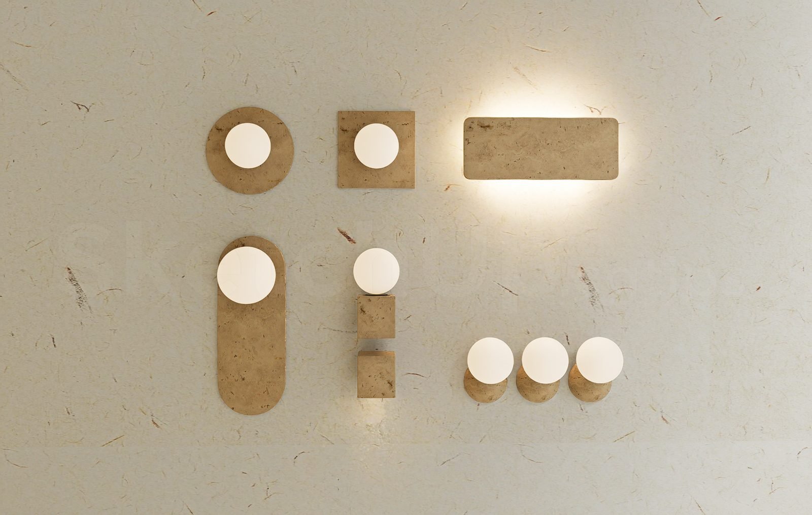 18379. تنزيل نموذج Sketchup Wall Light مجانًا (1)