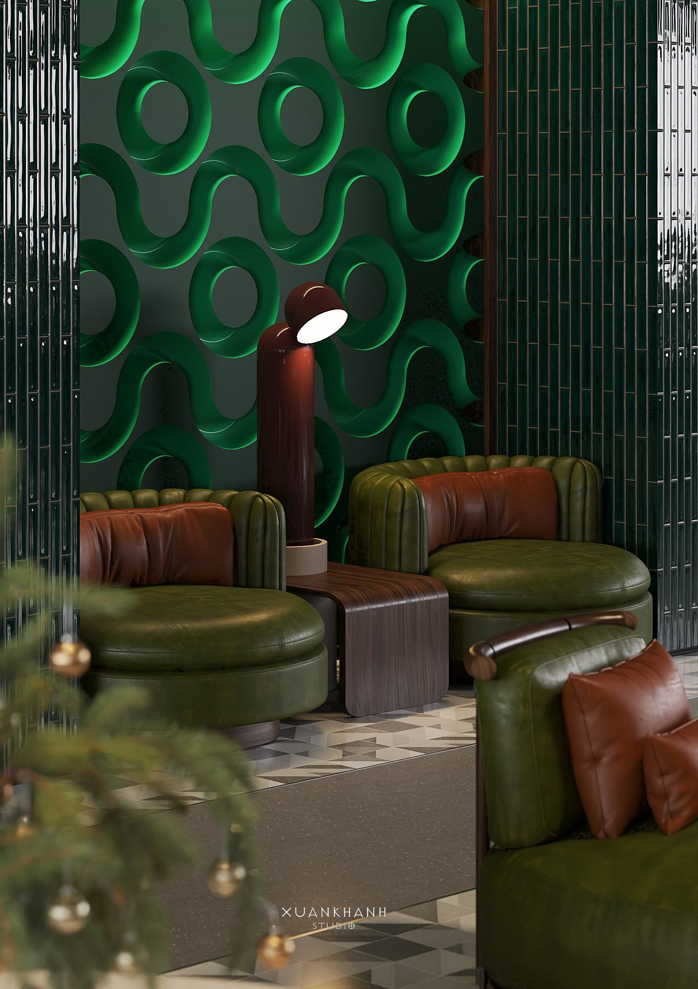 18392. تنزيل النموذج الداخلي لمطعم Sketchup مجانًا بواسطة Xuan Khanh (9)