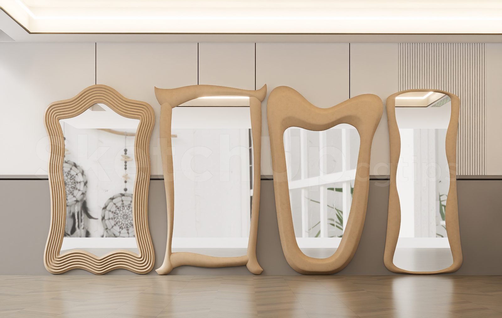 18442. تنزيل نموذج مرآة Sketchup مجانًا (2)