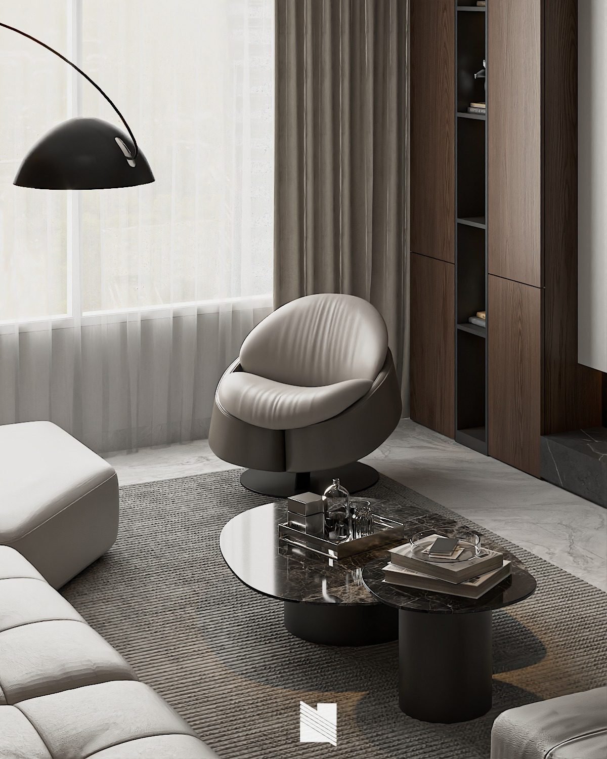 18453. غرفة المعيشة المجانية Sketchup - النموذج الداخلي للمطبخ تنزيل بواسطة Danh Nam (14)