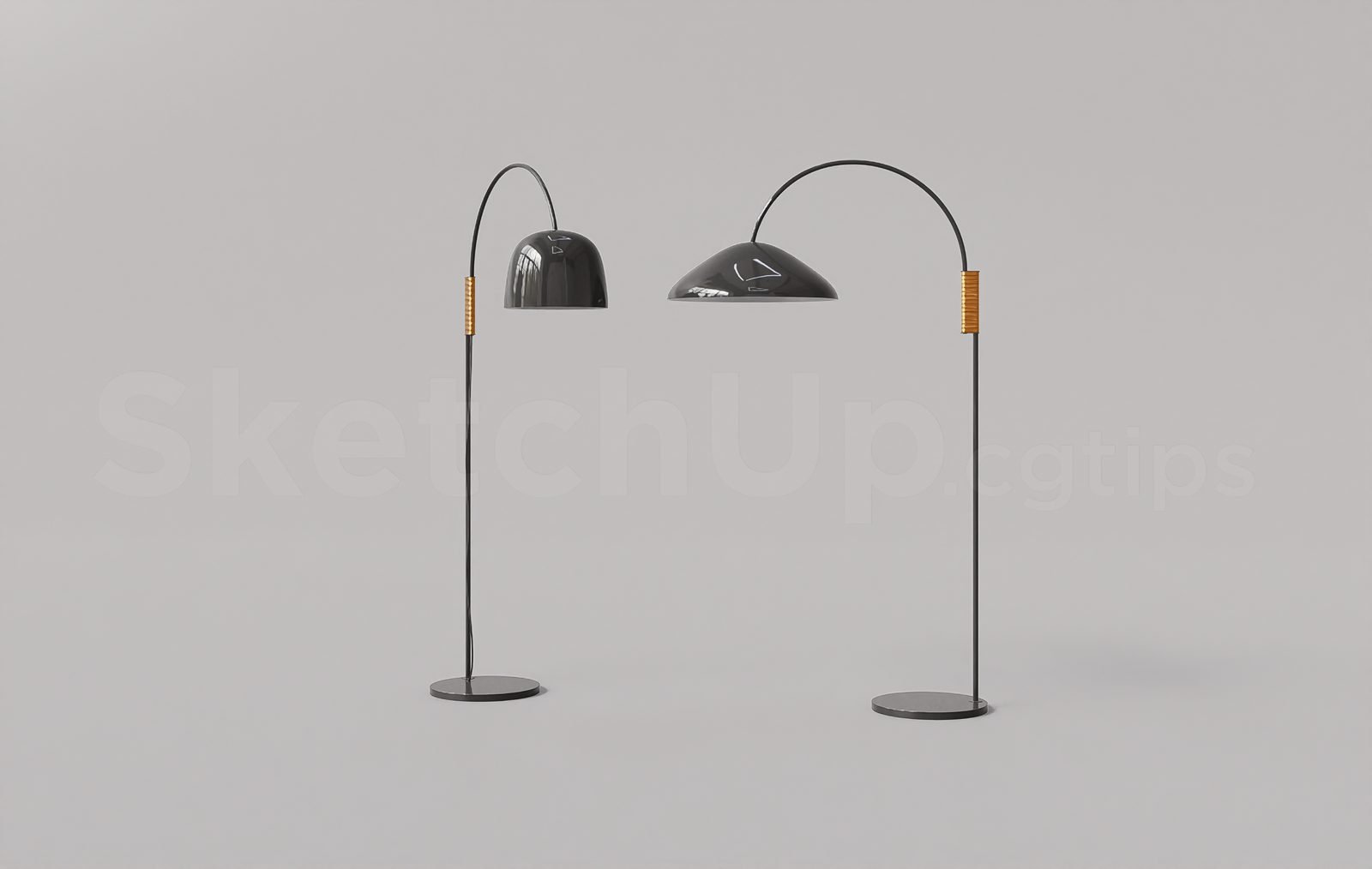 18460. تنزيل نموذج مصباح أرضي Sketchup مجاني للمشاريع الداخلية (2)