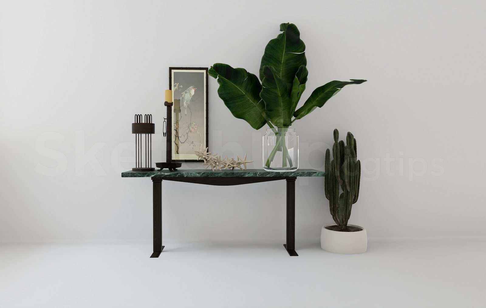 18494. تنزيل نموذج جدول وحدة تحكم Sketchup مجانًا (1)