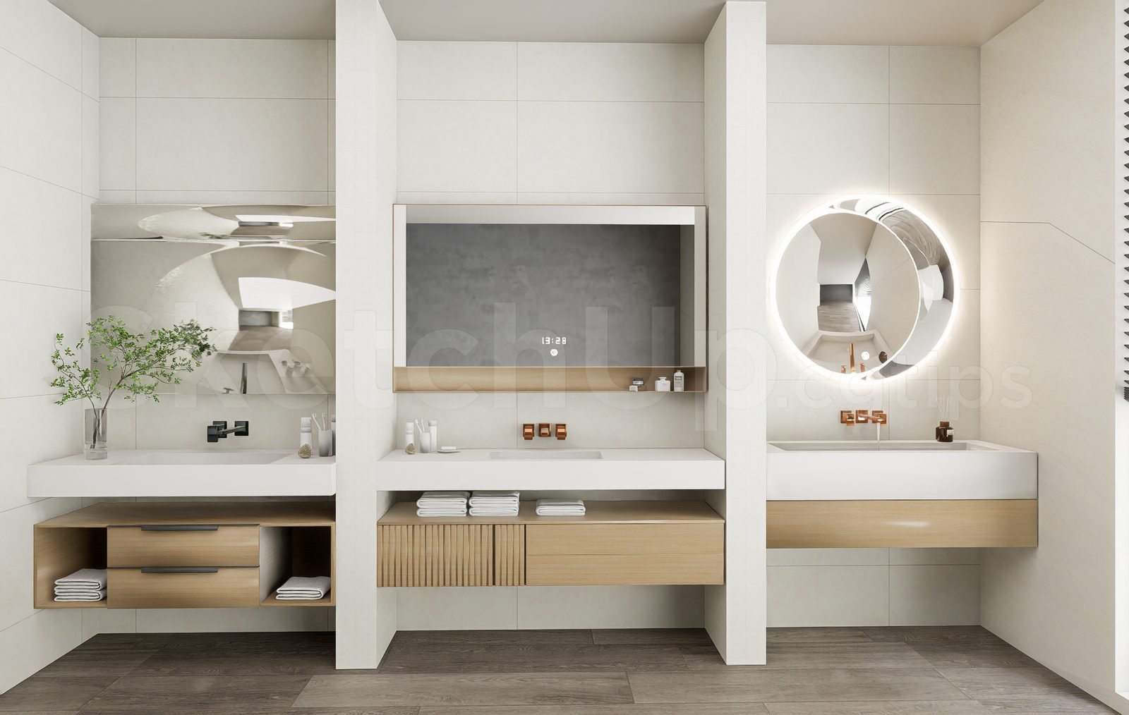 18531. تنزيل نموذج Sketchup Lavabo ثلاثي الأبعاد مجانًا (1)