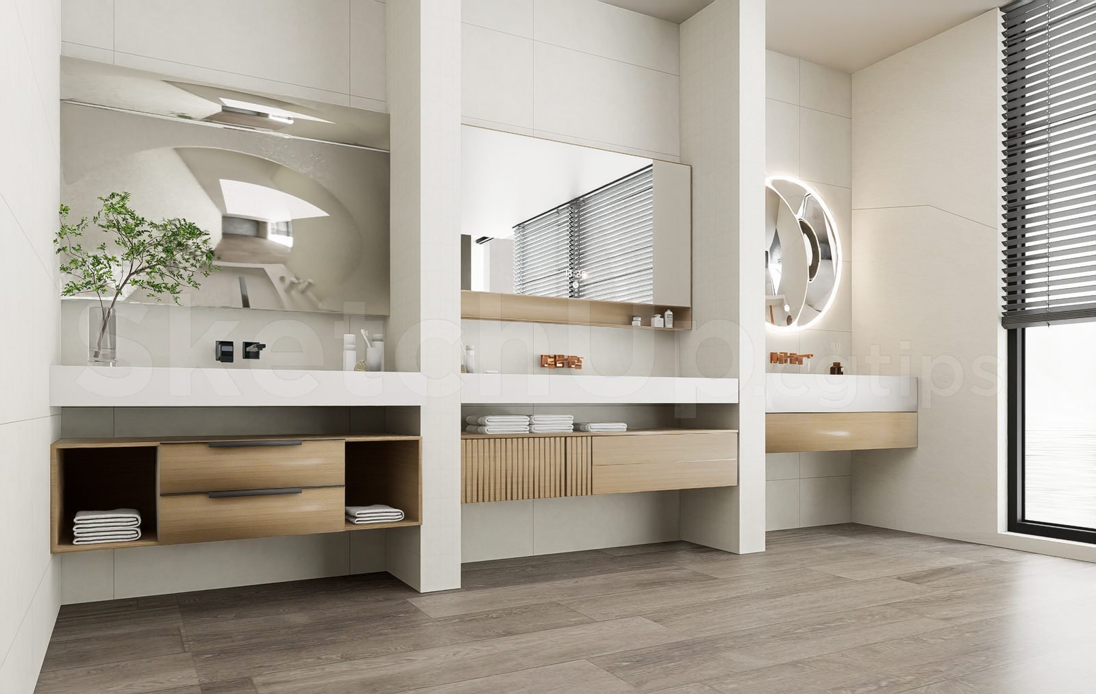 18531. تنزيل نموذج Sketchup Lavabo ثلاثي الأبعاد مجانًا (2)